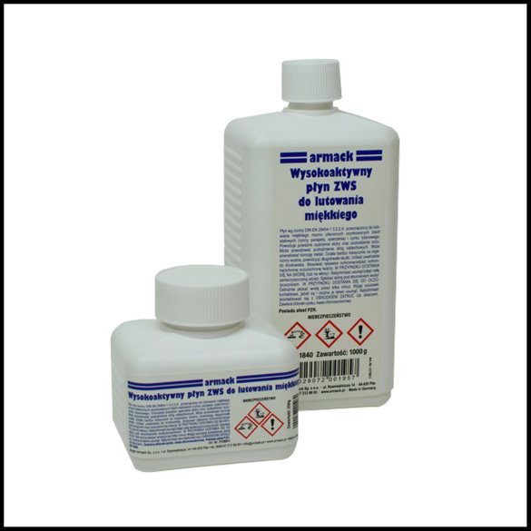 Płyn do lutowania ZWS o wysokiej aktywności Armack 250g
