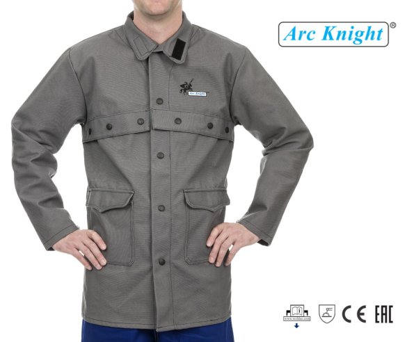 Weldas trudnopalna kurtka spawalnicza Arc Knight®, wysokiej odporności