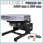 Stół spawalniczy FERROS 3D 1400/200 z obrotowym pozycjonerem