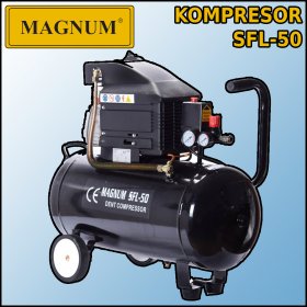 Kompresor olejowy Magnum SFL-50 230V 1,5kW 220l / min 50l
