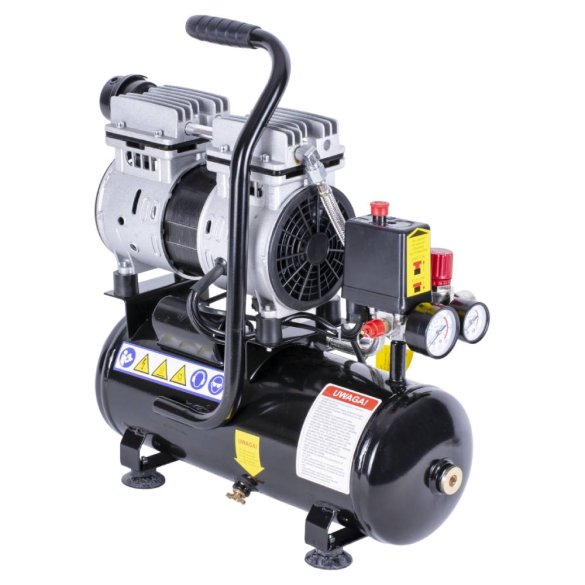 Kompresor bezolejowy wyciszony Magnum JWS-9/550 230V 0,5kW 110l/min 9l