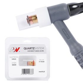 QUARTZSystem - mała soczewka dysza S 17 / 18 / 26 [na elektrodę 2.4mm]