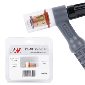 QUARTZSystem - mała soczewka dysza S 9 / 20 [na elektrodę 2.4mm]