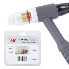 QUARTZSYSTEM – soczewka wersja krótka 17 / 18 / 26 [na elektrodę 2.4mm]