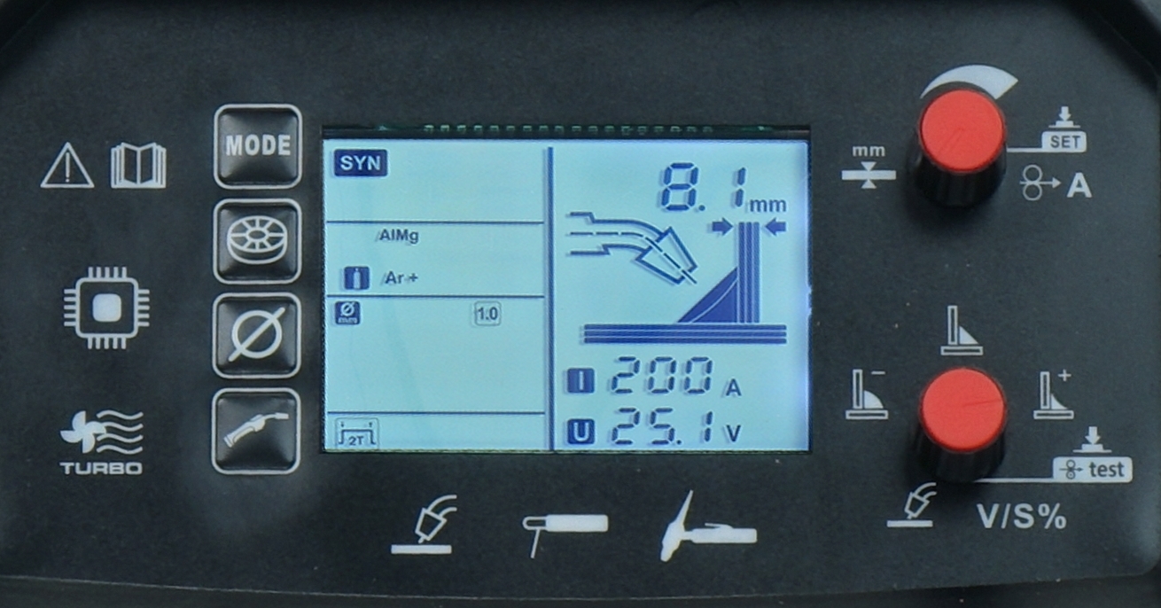 Ustaw swój migomat w&nbsp;32 sekundy - tak, to jest tak proste i&nbsp;szybkie. Spawarka inwertorowa Tecno Mig 205 LCD 