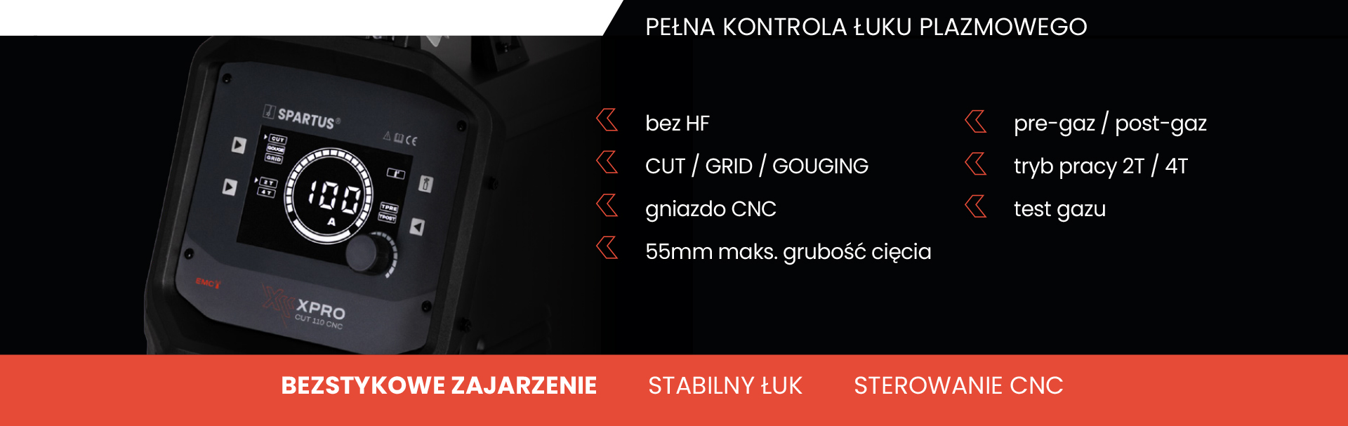 Spartus XPro Cut 110 CNC